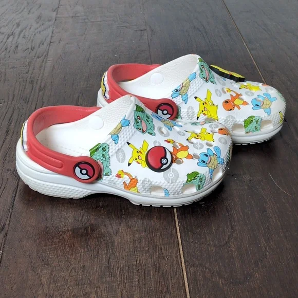Toddler Crocs x Pokemon Pikachu Size 9c - Picture 5 of 9